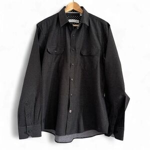 Classic Black Button-Down Shirt